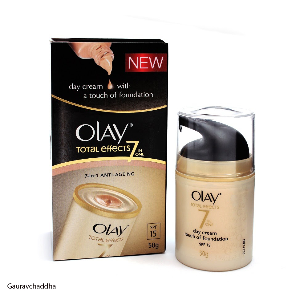 shoot for olay total effects