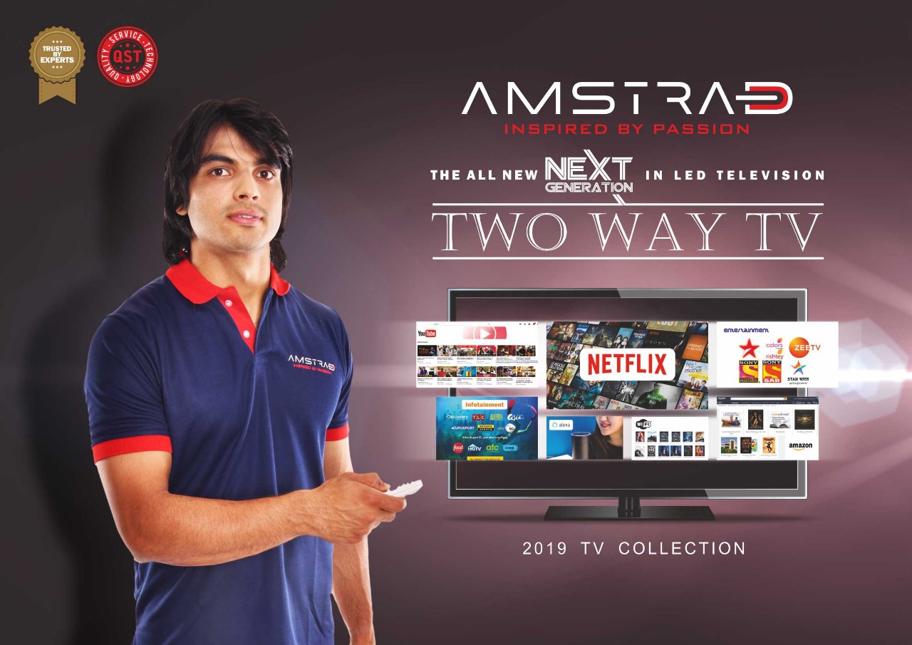 Neeraj Chopra for Amstrad